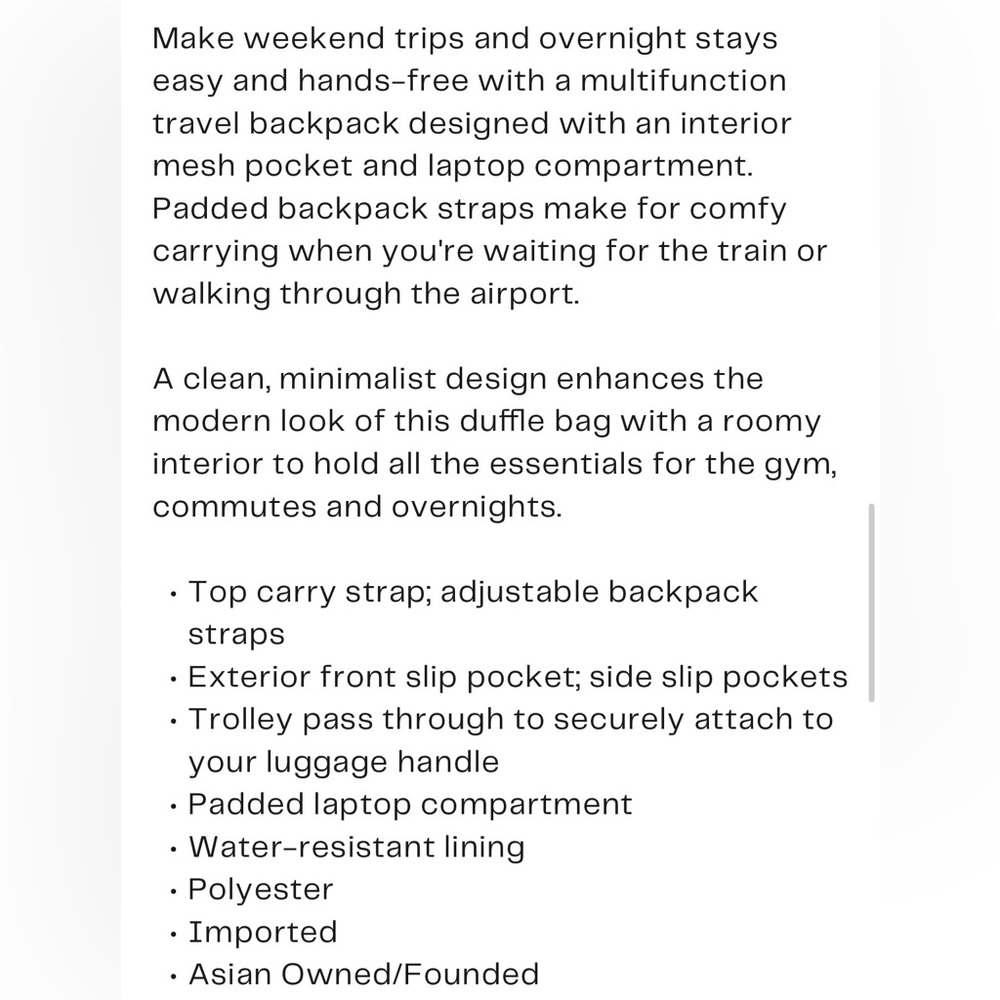 Béis The Backpack Grey - Picture 11 of 12